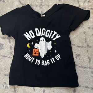 Toddler Halloween tee sz80 fits like 12-18months